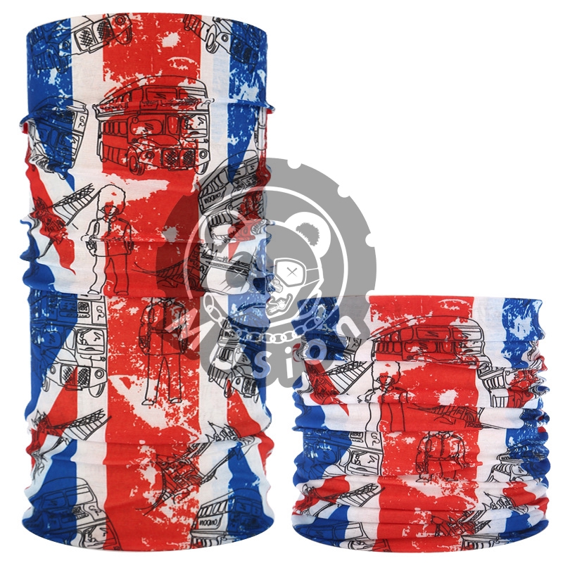 England National Flag Khăn Đa Năng Đi Phượt Chống UV Chống Bụi