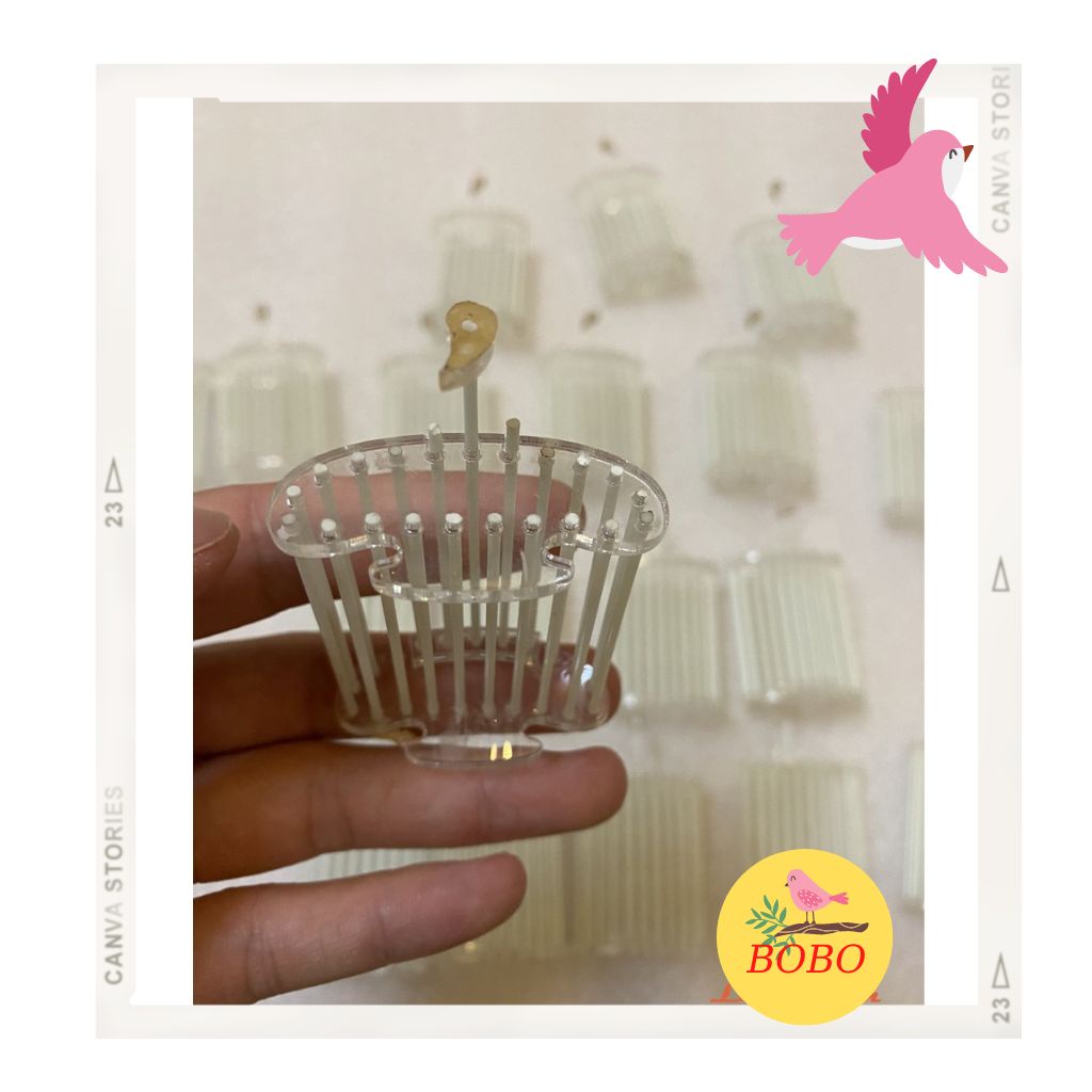 Phụ kiện lồng chim, Rọ đựng dế cào cào cho chim khuyên, chòe, chào mào, mi...