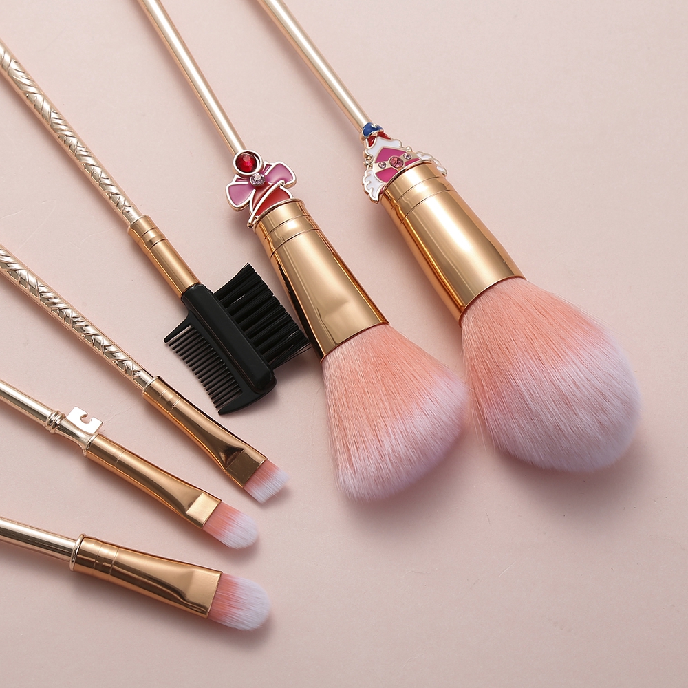 Set 6 cọ trang điểm thiết kế chuyên nghiệp