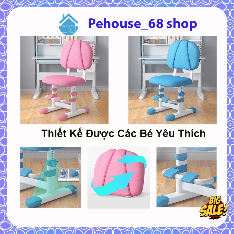 Ghế Chống Gù, Ghế Học Sinh, Bàn Học Thông Minh Có Gác Chân BHS288 Ghế Ngồi Bàn Học Cho Bé Tuỳ Chỉnh Độ Cao | BigBuy360 - bigbuy360.vn