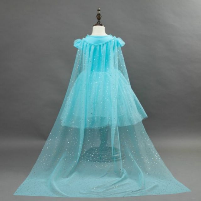 Đầm công chúa elsa bé gái - váy bé gái in hình elsa - đầm bé gái đẹp giá rẻ