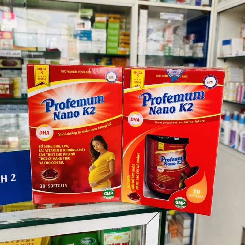 ✅ [Chính Hãng] Profemum Nano K2 nuôi dưỡng từ mầm non tương lại bổ sung các khoáng chất cần thiết cho phụ nữ mang thai v