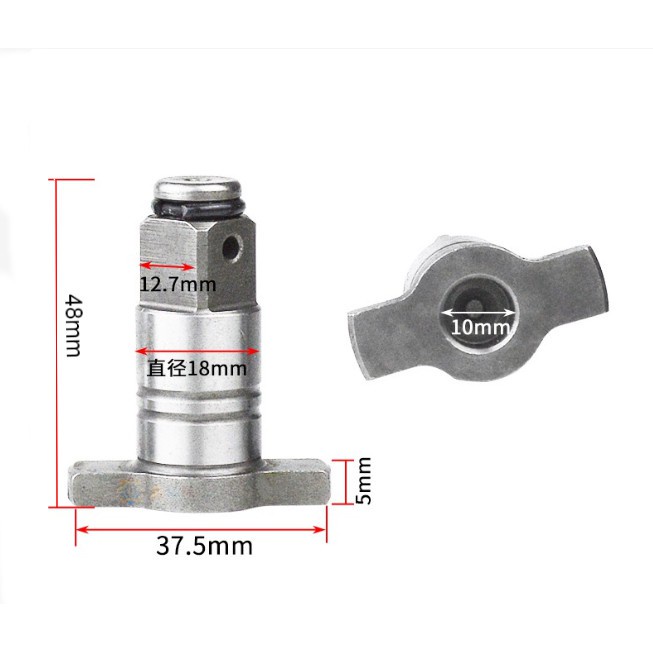 Đầu bulong, đầu bắt vít, đầu chữ T Voto thay thế cho máy siết bulong 1/2 inch 2 trong 1