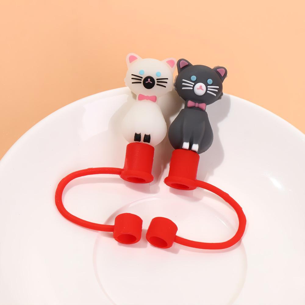 PISTA Nắp Đậy Ống Hút Bằng Silicone Chống Bụi &amp; Văng Có Thể Tái Sử Dụng