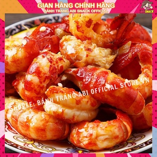 1 gói tôm hùm nõn đất tẩm vị tứ xuyên cay chay gói 18g