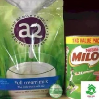 [7/2021] Sữa bột A2 nguyên kem/tách kem 1kg Úc hàng Air