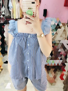 Bộ ngủ thô cánh tiên
