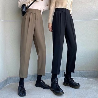 Quần baggy 2 khuy lệch
