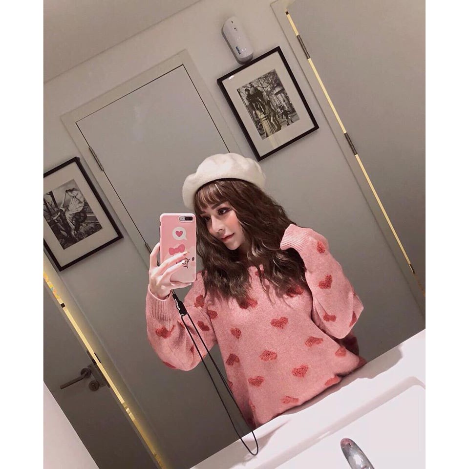 áo len tim hồng quảng châu loại 1 | BigBuy360 - bigbuy360.vn