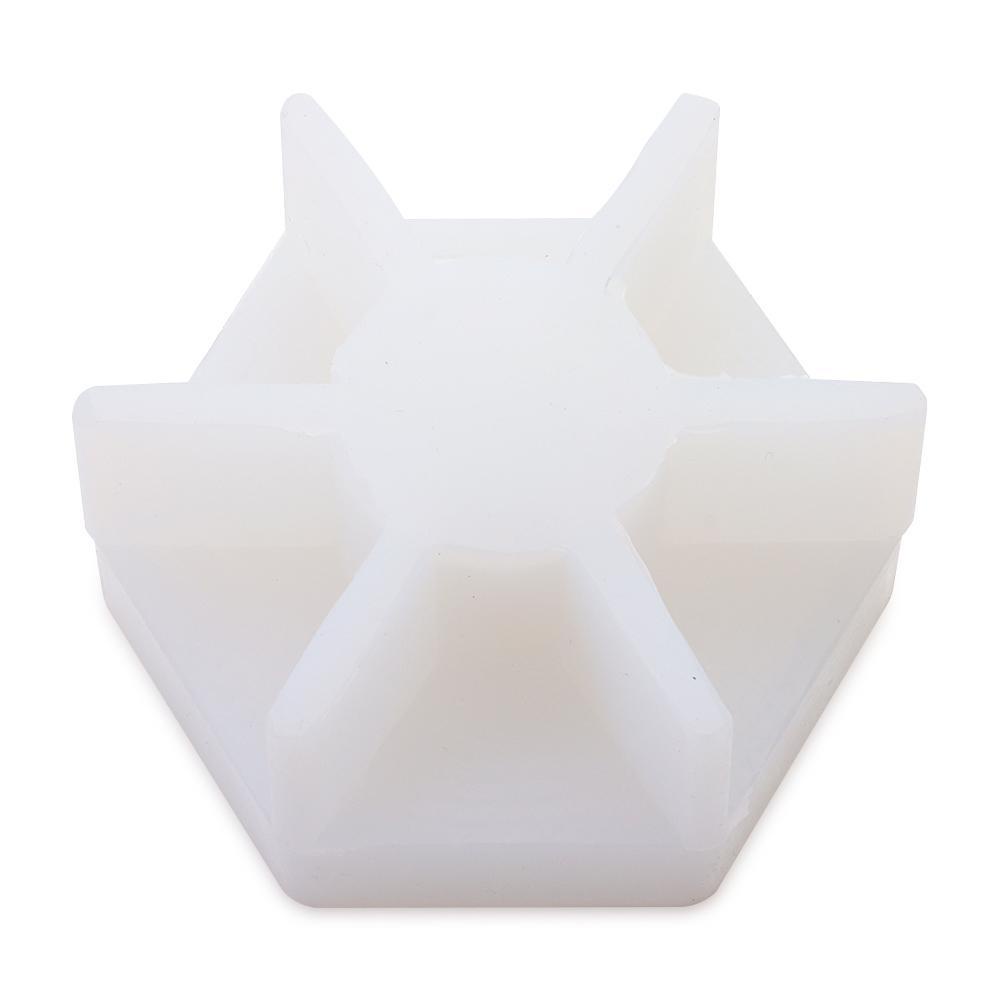 SHOUKEY Khuôn Silicone Làm Chân Nến Hình Lục Giác