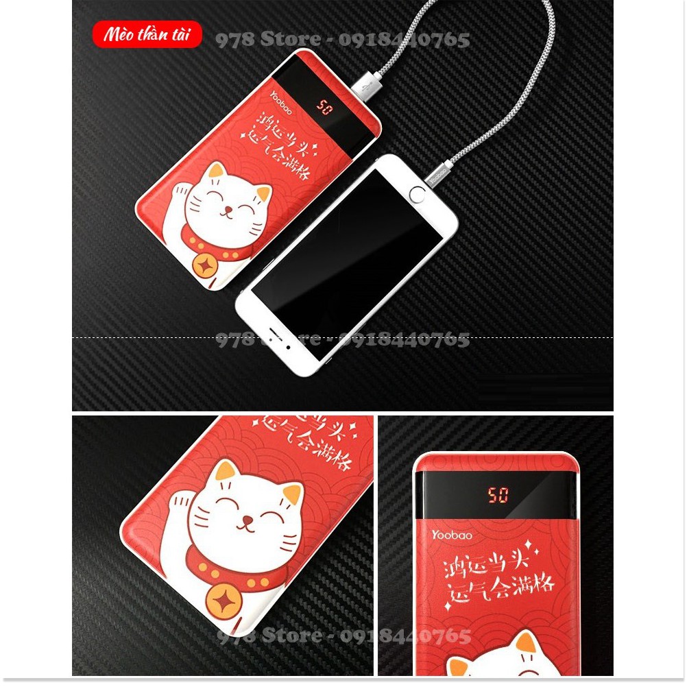 Pin sạc dự phòng Yoobao P10000L 10000mAh -Pin dự phòng Yoobao S10-1 - Mr Xiaomi