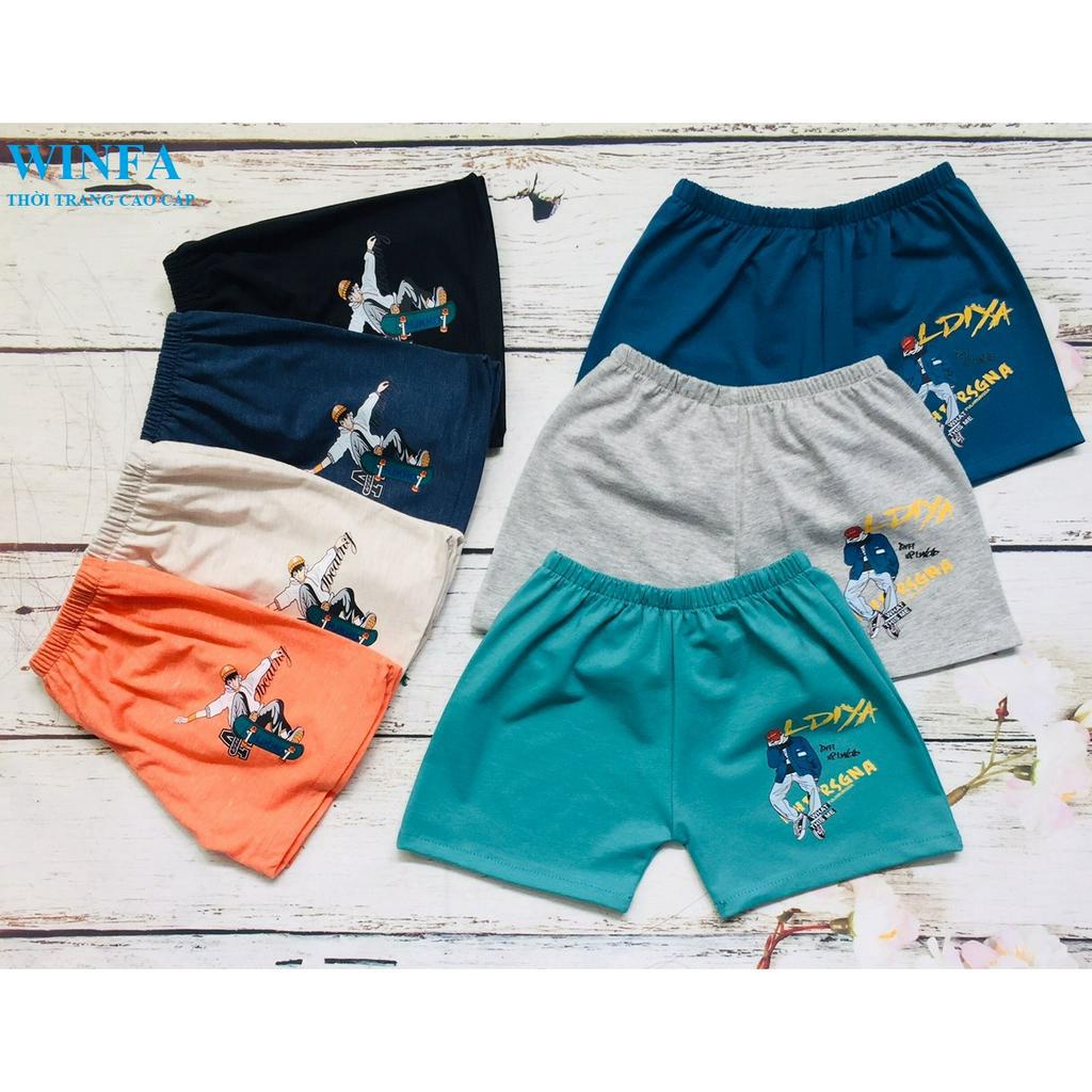 Quần thun trẻ em từ 3-39kg dành cho bé trai, bé gái - cotton thiên nhiên co giãn, thấm hút cực tốt - in hình dễ thương.