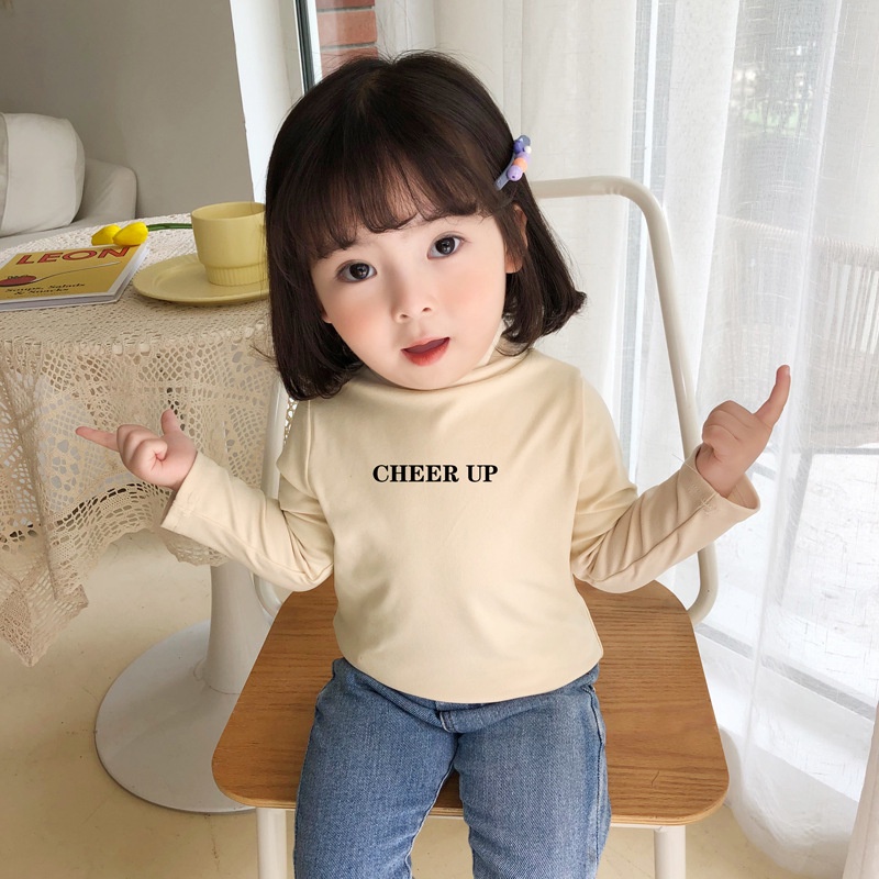 Áo Giữ Nhiệt Trẻ Em Chất Cotton Nỉ Dày Dặn Ấm Cho Bé Trai Bé Gái