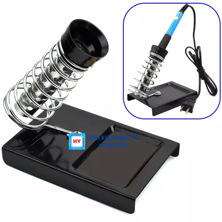 Giá Để Mỏ Hàn Dạng Đế Thép - Một Khay