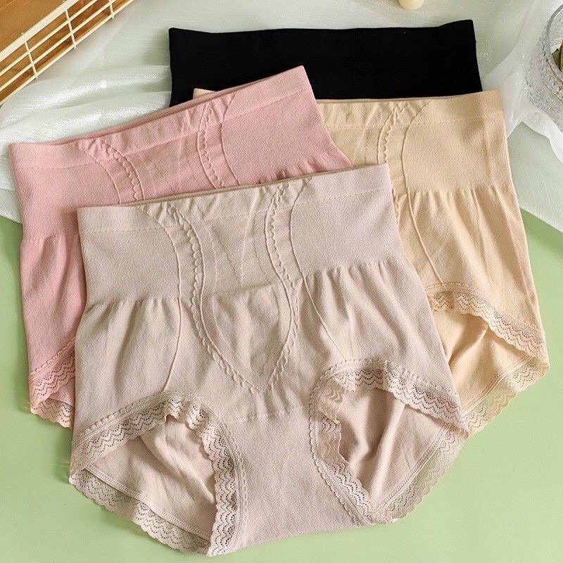 Quần lót nữ cotton CẠP CAO - NÂNG MÔNG - GEN BỤNG co giãn  tạo form đẹp, kháng khuẩn QG03