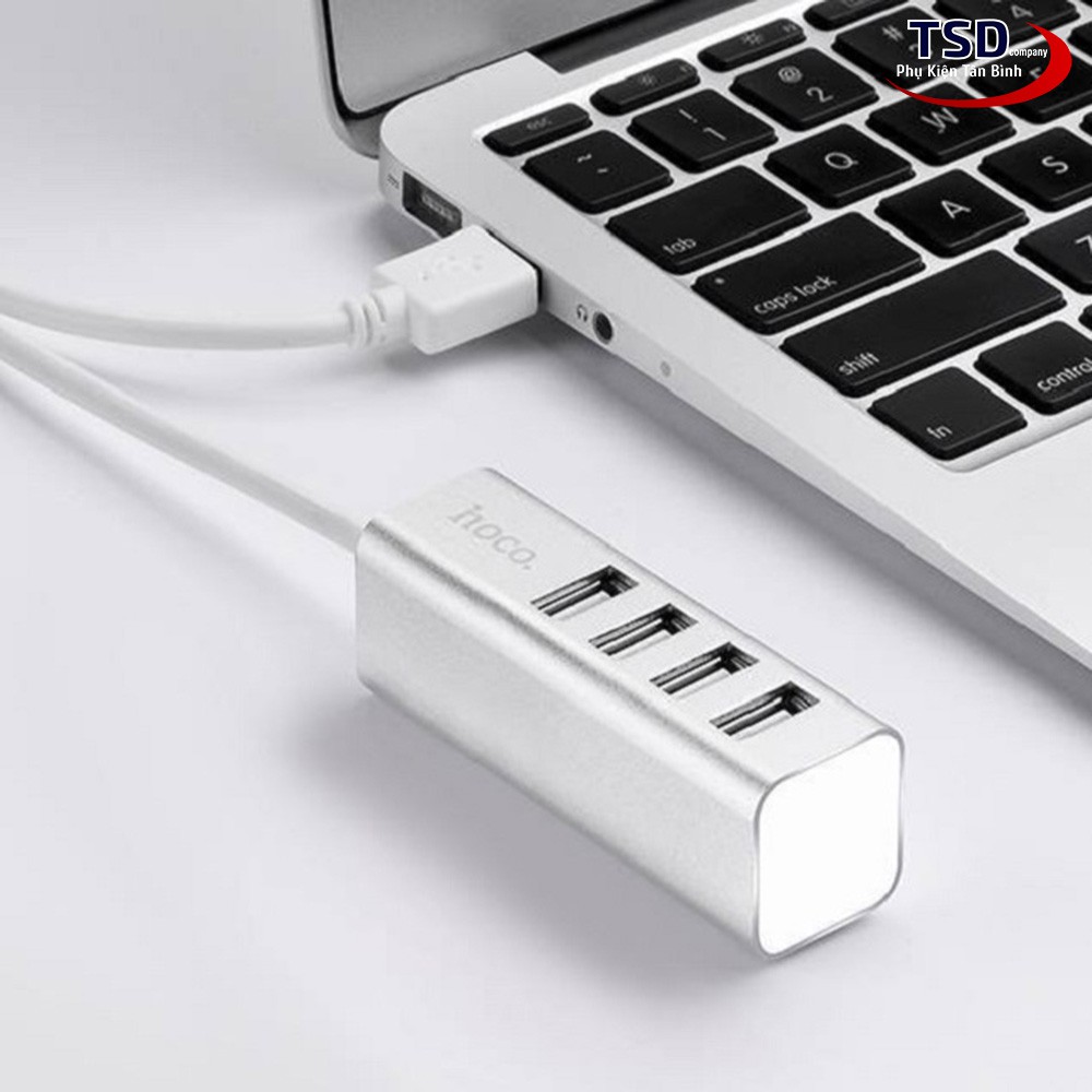 Bộ chia cổng usb Hub 4 cổng USB Hoco HB1 Chính Hãng - Bảo hành 12 tháng