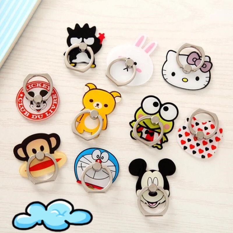Iring giá đỡ điện thoại hình cute chọn ngẫu nhiên