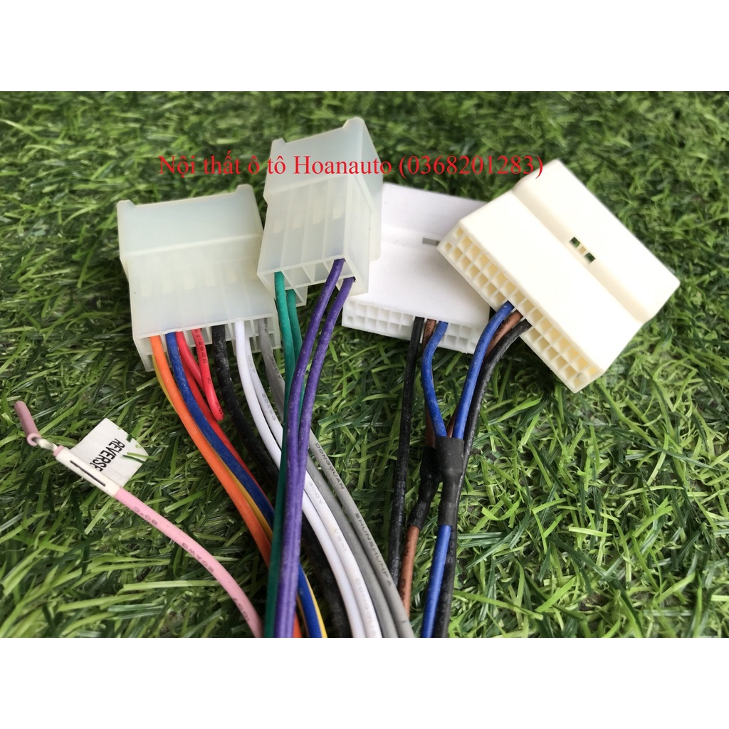 Dây Rắc Nguồn, Âm thanh, Cho Đầu CD và DVD ô tô - 20 pin  và rắc cái Toyota