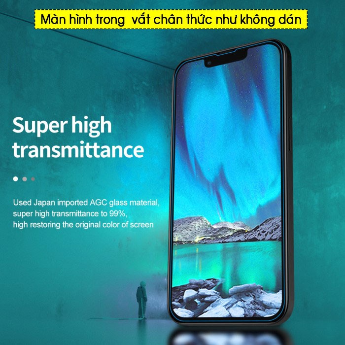 Miếng dán cường lực IP 14 Plus-13 Pro Max / IP 14-13 Pro-13 / 13 Mini Nillkin H+ Pro 0.2mm- Hàng Chính Hãng