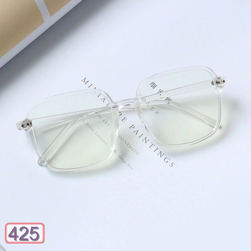 [Mã FARSSTGRE giảm 5K đơn bất kỳ] MẮT KÍNH GIẢ CẬN FORM VUÔNG TEEN 425 HOT TREND CỰC ĐẸP | BigBuy360 - bigbuy360.vn