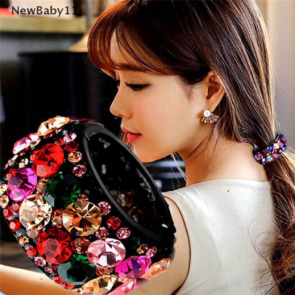 Kẹp Tóc Càng Cua Đính Kim Cương Pha Lê Mini