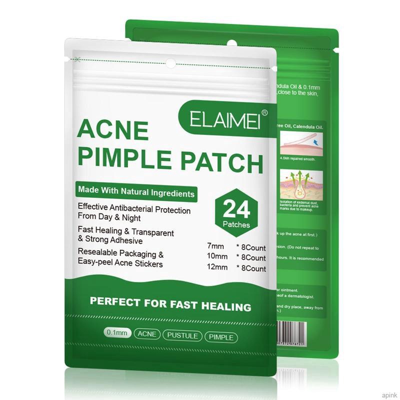 Set 24 miếng băng cây trà Hydrocolloid làm sạch da chống nước