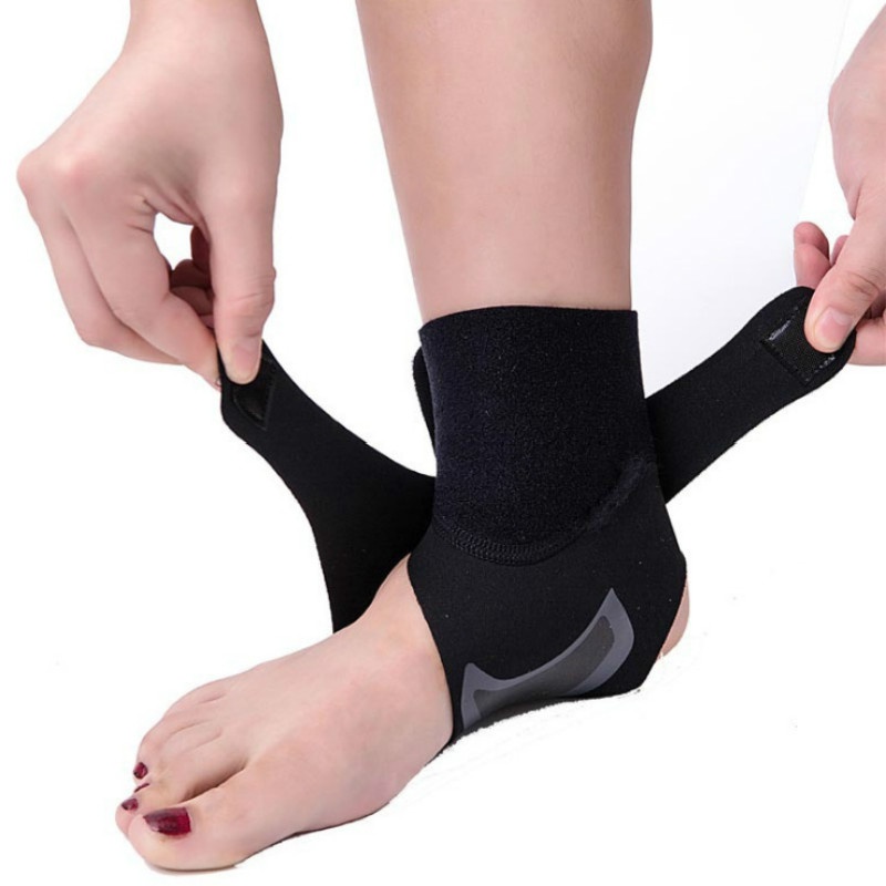 TOOPRE Thể dục thể thao bong gân mắt cá chân dây đeo cố định bóng rổ chạy ngoài trời chống bong gân dây đeo mắt cá chân