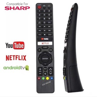 Điều Khiển Từ Xa Sharp LED / Android TV / Smart TV Sharp GB345WJSA 326 GB326WJSA GB238WJSA GB105WJSA GA806WJSA GA840WJS