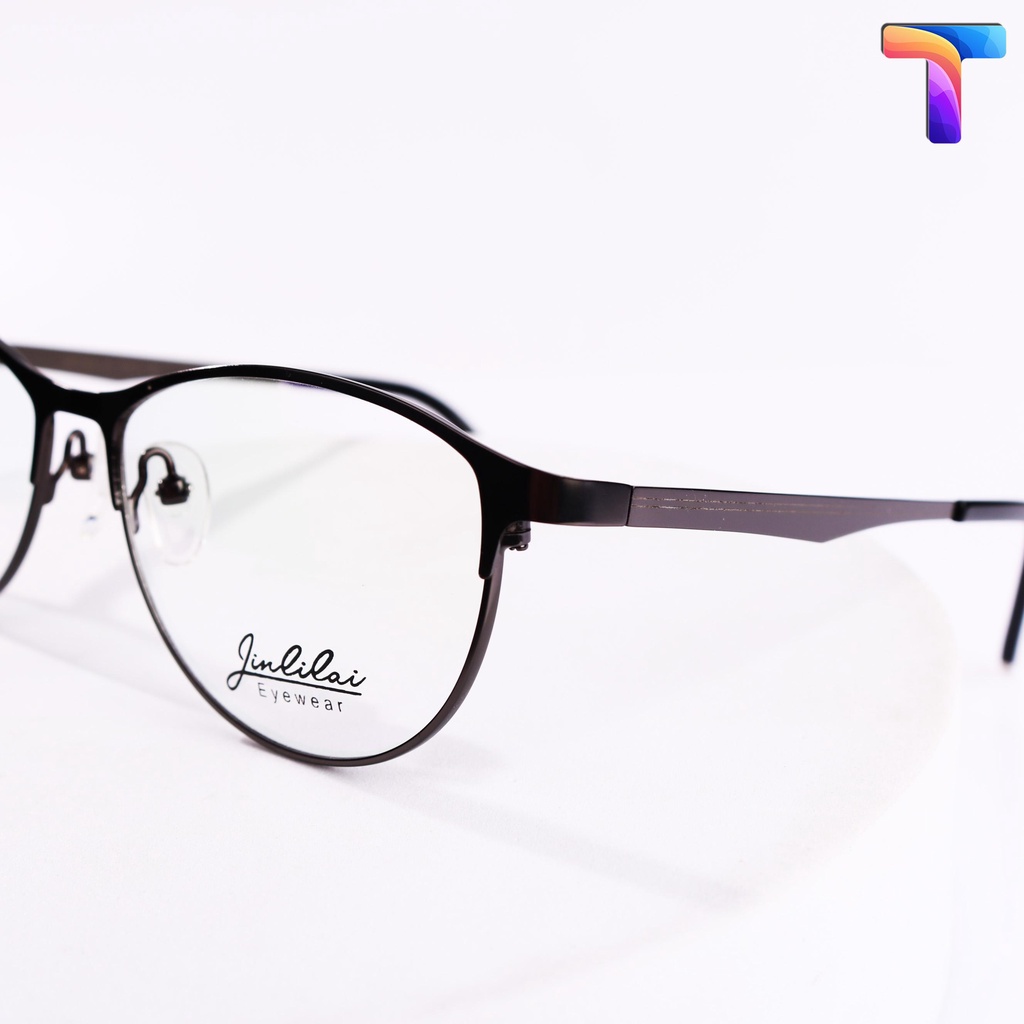 Gọng kính nam nữ hợp kim Titanium 202