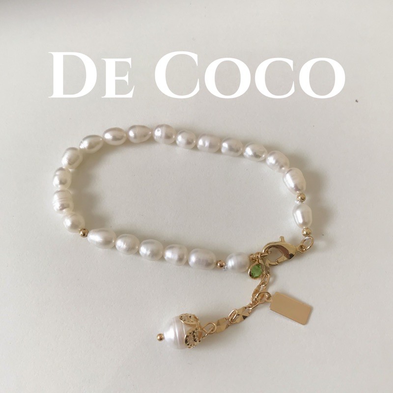 Vòng tay hạt trai nước ngọt De Coco decoco.accessories