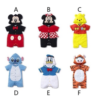 [Order] BODYSUIT HÌNH THÚ HOẠT HÌNH DỄ THƯƠNG CHO BÉ