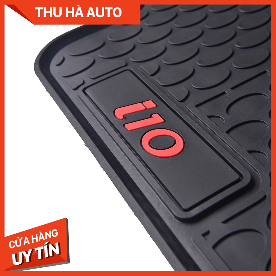 Thảm lót sàn cao su theo xe ô tô I10-HUYNDAI 2015-2019 thiết kế dễ dàng vệ sinh lắp đặt tại nhà