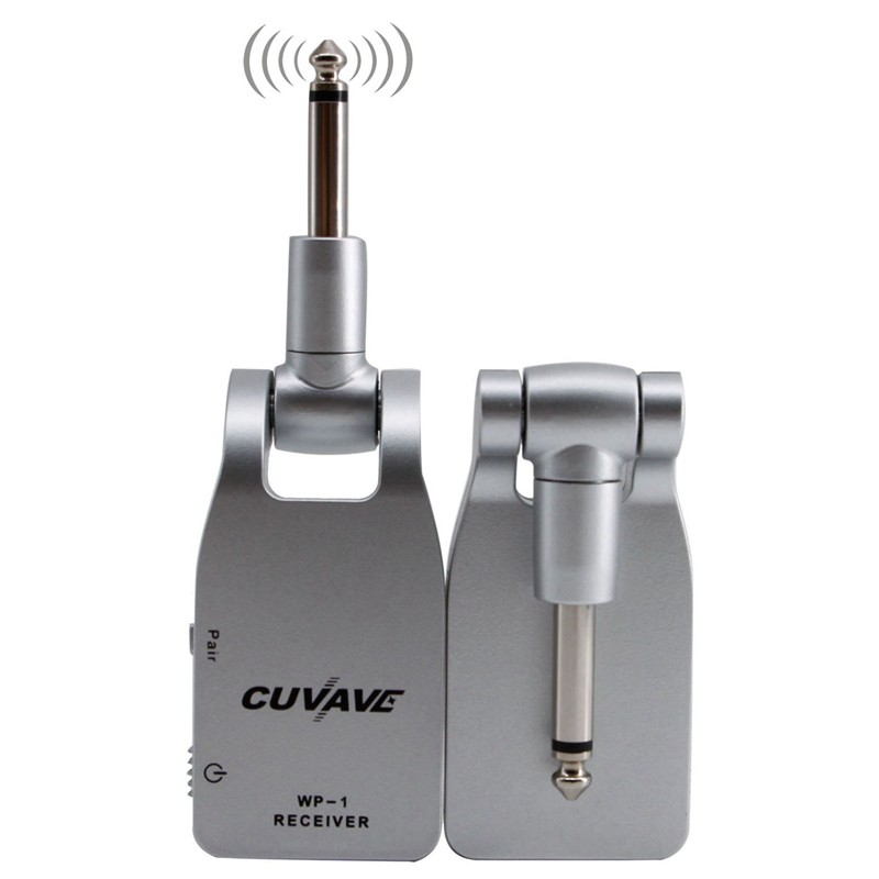Cuvave Wp-1 2.4G Wireless Guitar System Transmitter & Receiver Built-In Rechargeable Lithium