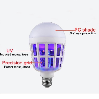 ĐÈN LED 15W BẮT MUỖI VÀ SIÊU SÁNG