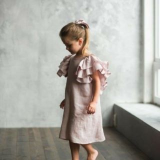 Vải Linen hồng Pastel 2020