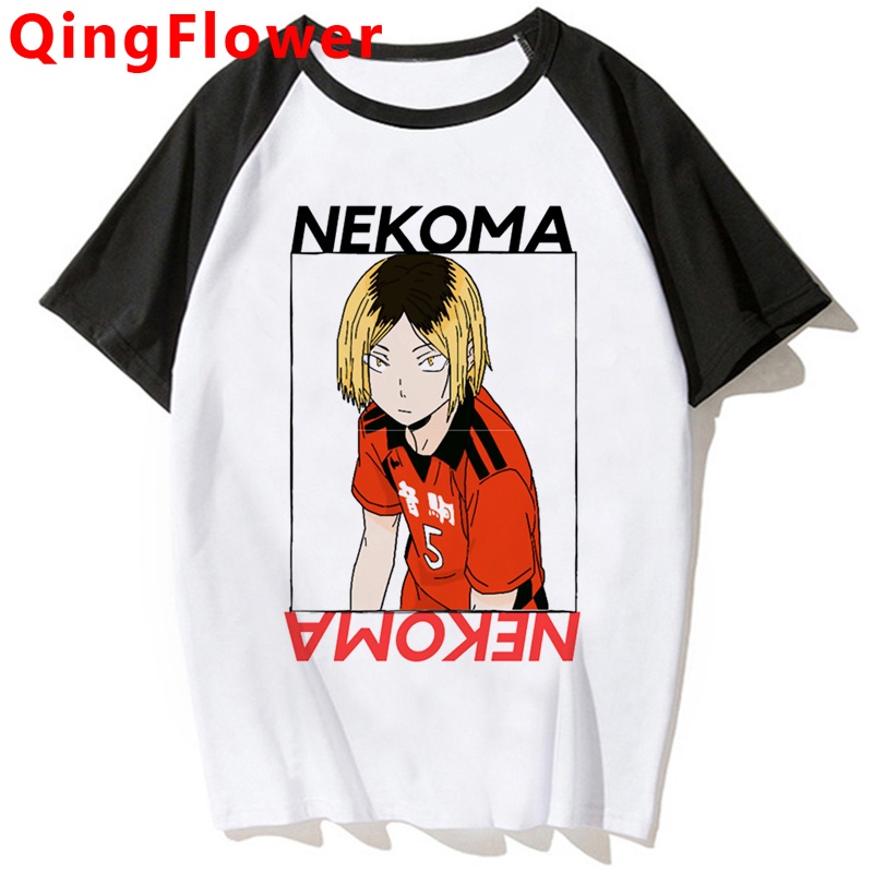 Áo nam Tay Ngắn In Hình Nhân Vật Anime Nhật Bản Oya Oya Haikyuu