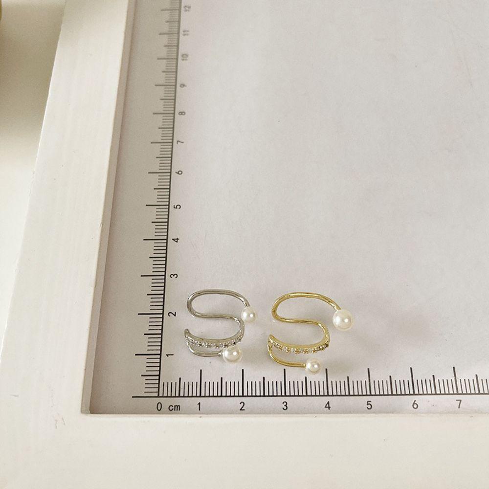 Khuyên Tai Dạng Kẹp Bằng Đồng Đính Đá Ngọt Ngào Dành Cho Nữ