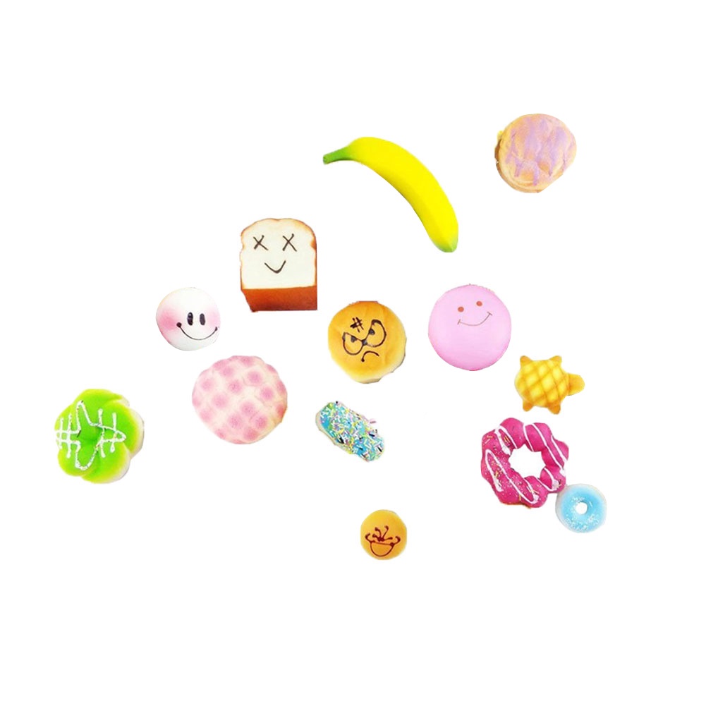 Set 30 Đồ Chơi Mềm Dẻo Giảm Stress Hình Động Vật Dễ Thương