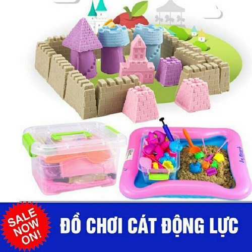 Cát động lực 1 bộ cho bé sáng tạo phao lớn 60x40cm ( bộ đầy đủ gần 28 chi tiết cho bé chơi nhé )