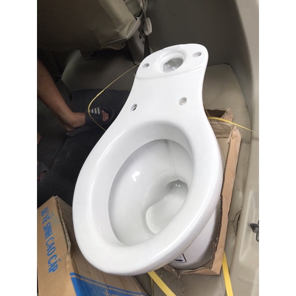 Bồn cầu nhấn trẻ em Thái Bình giá rẻ Kích thước: 550x300x595 mm Ship ngoại tỉnh tùy theo tỉnh