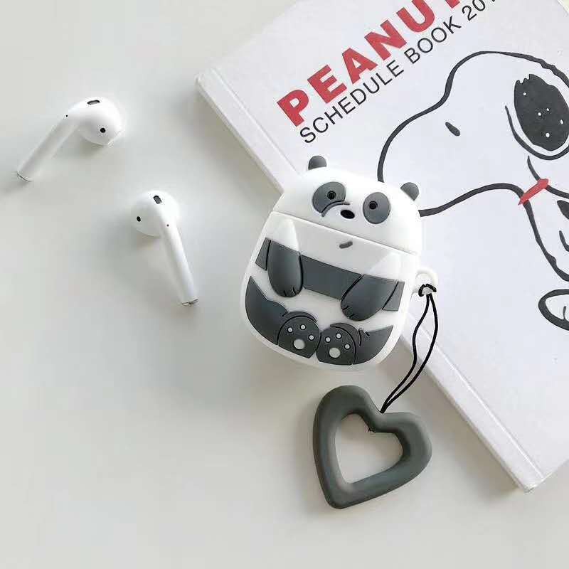 Case airpods Hình Thú Cute , Vỏ bao airpod 1 2 silicon đựng tai nghe bluetooth , tai nghe không dây