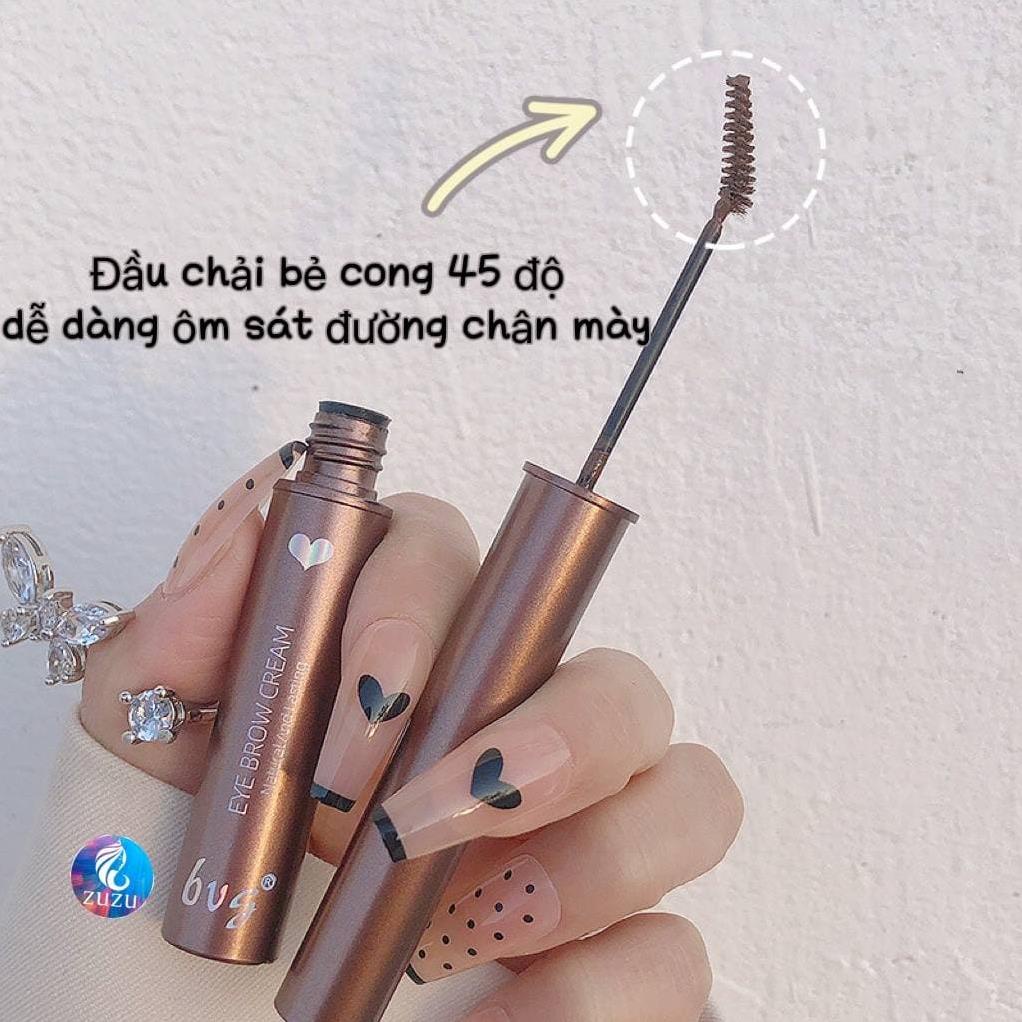 Mascara lông mày BUG nghiêng 45 độ chống thấm nước lâu trôi MINZ