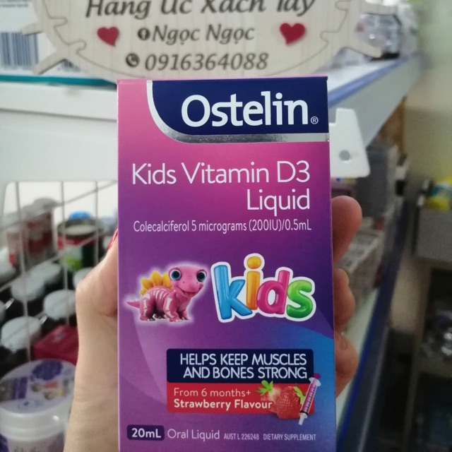 D3 Ostelin dạng nước 20ml