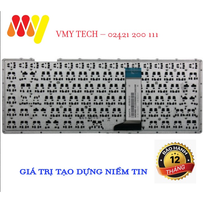 [Mã ELFLASH5 giảm 20K đơn 50K] BÀN PHÍM LAPTOP ASUS X451 X454 X453 F451 L455L F454L X455C K455 F455 CAO CẤP