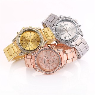 Đồng hồ Geneva Unisex chất liệu thép không gỉ