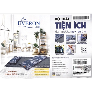 Bộ Ngủ Tấm Trải Đệm, Nệm Văn Phòng 80*195cm (Đệm, Chăn, Gối)