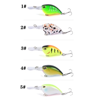 Mồi câu cá giả kiểu 3D bằng nhựa cứng 6cm/5.1g chất lượng cao