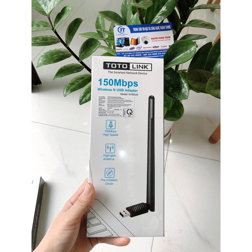 USB Wi-Fi chuẩn N 150Mbps - TOTOLINK - N150UA