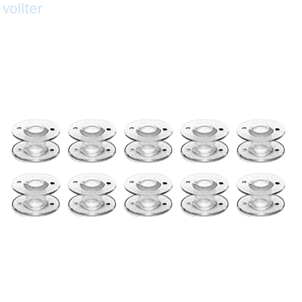 Set 10 Ống Chỉ Nhựa Cho Máy May Cs-100T / Cs-6000 / Cs-6000I / Cs-6000T