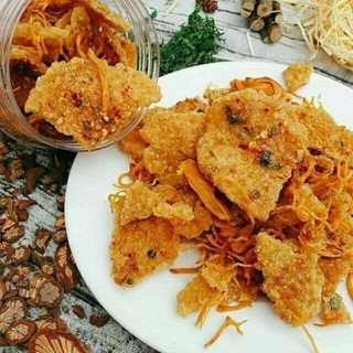 Hũ 250gr Cơm Cháy Lắc Khô Gà/ Khô Bò